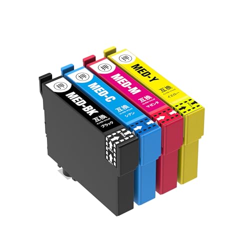 Amazon.co.jp: MED-4CL互換インク メダマヤキ エプソン用 EW-056A EW